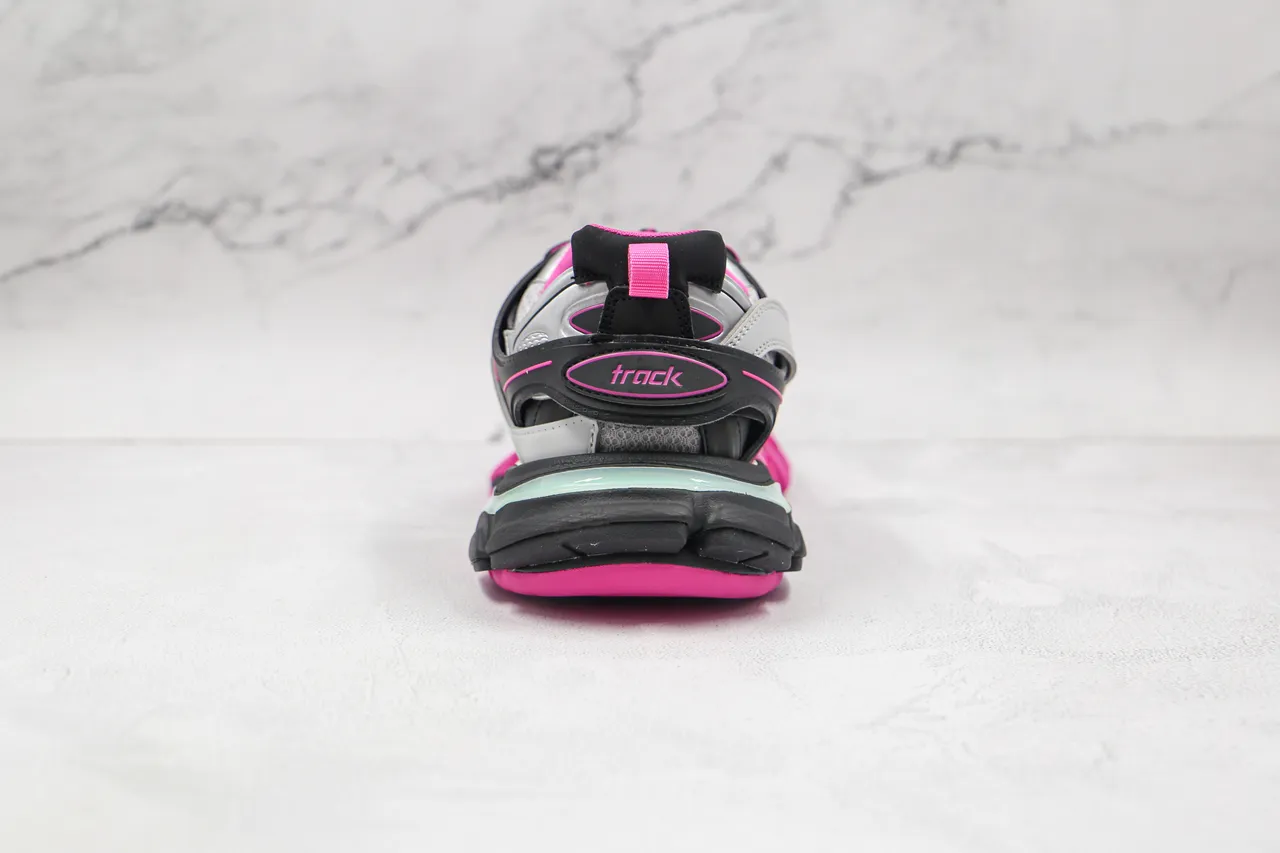 Balenciaga Track Trainer 白色 粉色 黑色 厚底鞋 2