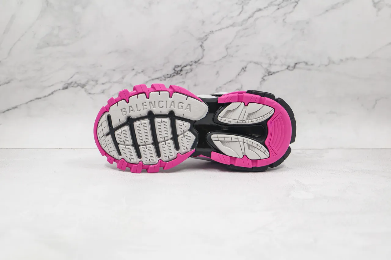 Balenciaga Track Trainer 白色 粉色 黑色 厚底鞋 3