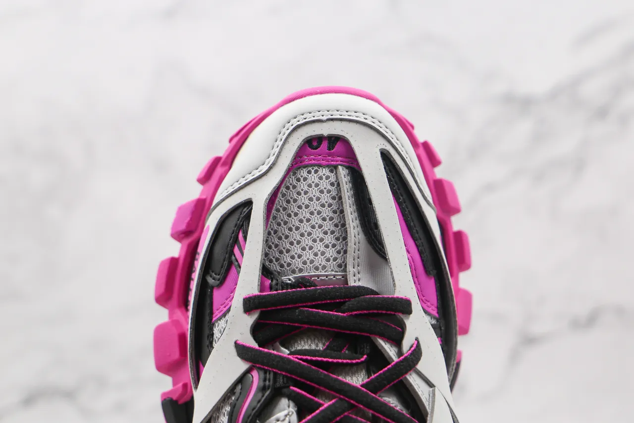 Balenciaga Track Trainer 白色 粉色 黑色 厚底鞋 5