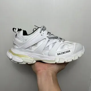 Balenciaga Track 白灰色鞋底 多层笼式鞋面 厚底运动鞋