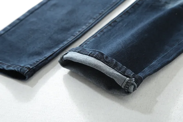 بلمن B-Moto جينز أزرق أسود بانيلنج distressed detailing 10