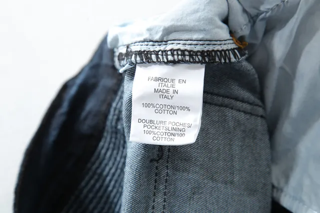 بلمن B-Moto جينز أزرق أسود بانيلنج distressed detailing 18