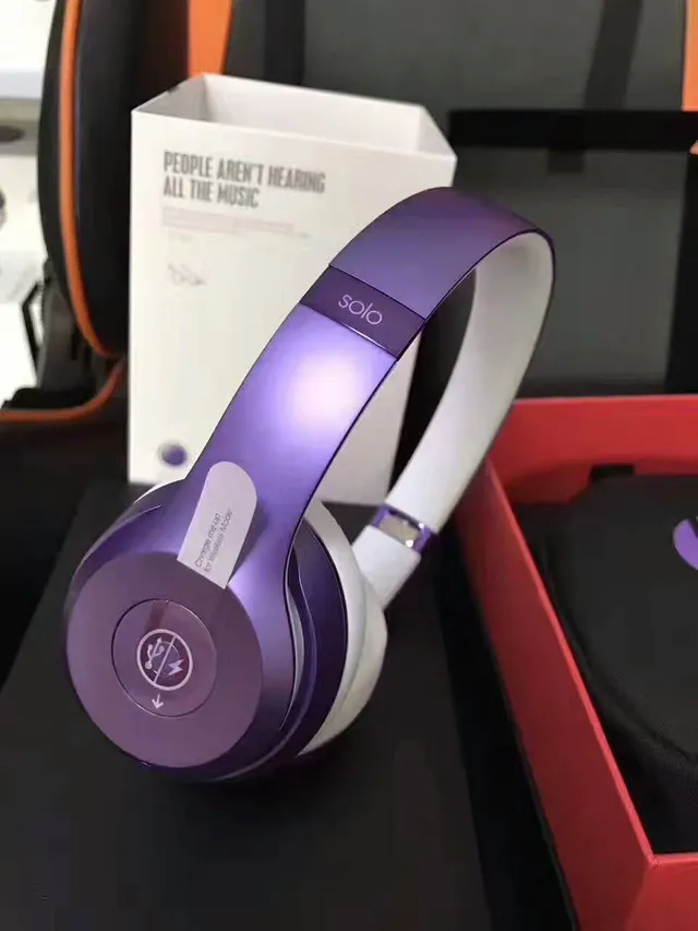 Beats Solo³ inalámbricos Negro vibrante auriculares diadema 4