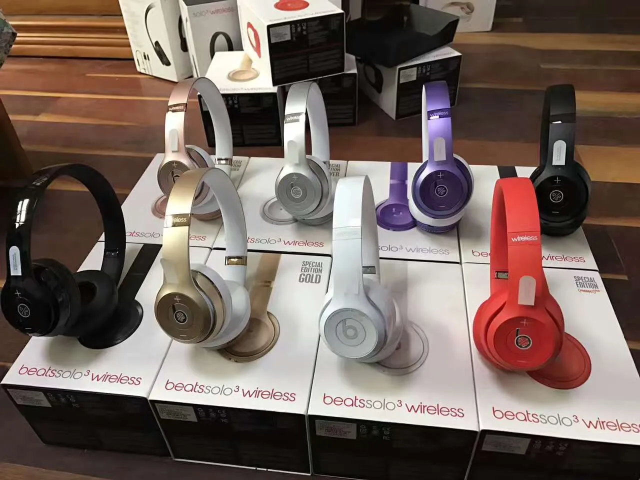Beats Solo³ inalámbricos Negro vibrante auriculares diadema 6