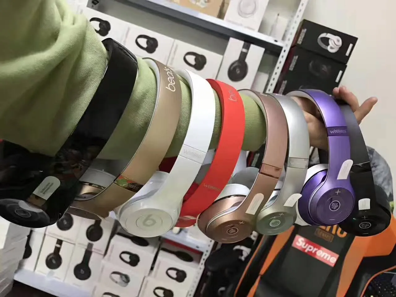 Beats Solo³ inalámbricos Negro vibrante auriculares diadema 11