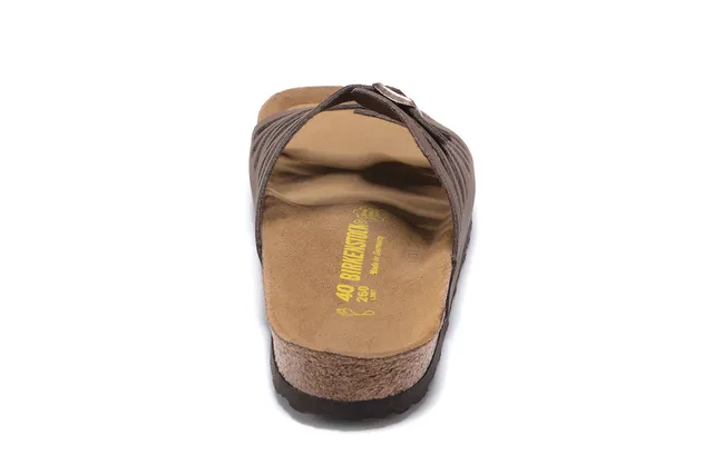 Birkenstock Arizona sandalias casual marrón de dos tirantes 3