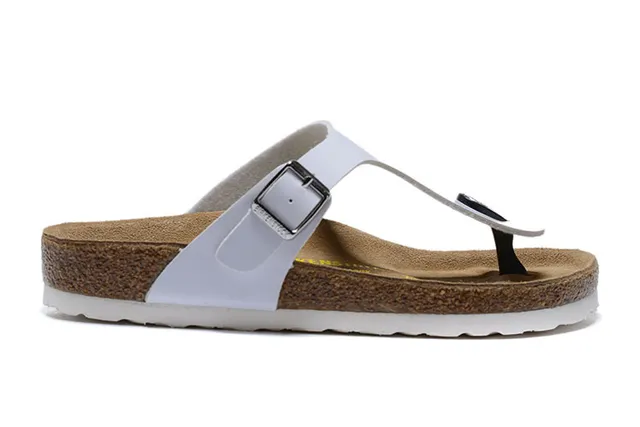 Birkenstock Arizona Glossy White Casual Sandals 2
