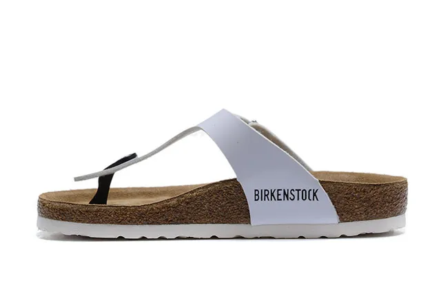 Birkenstock Arizona Glossy White Casual Sandals 4