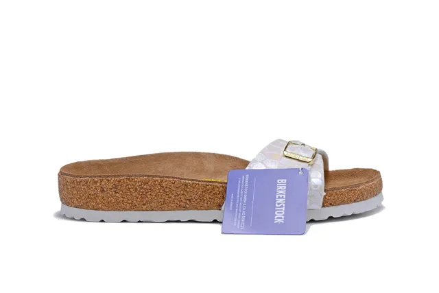 Birkenstock Arizona ইরিডেসেন্ট হোয়াইট কাজুয়াল স্যান্ডেল 2