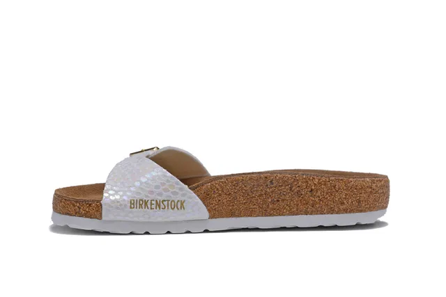 Birkenstock Arizona ইরিডেসেন্ট হোয়াইট কাজুয়াল স্যান্ডেল 4
