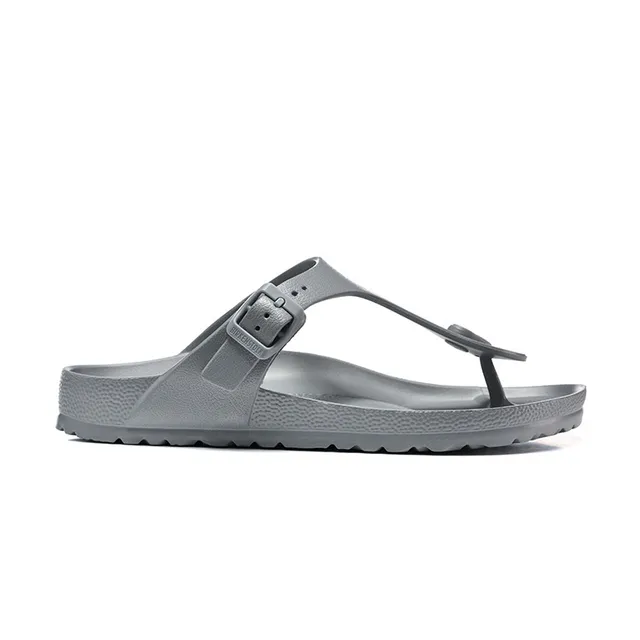 Birkenstock Arizona মেটালিক সিলভার গ্রে কাজুয়াল স্যান্ডেল 5
