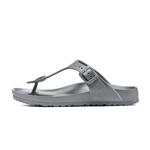 Birkenstock Arizona মেটালিক সিলভার গ্রে কাজুয়াল স্যান্ডেল 6