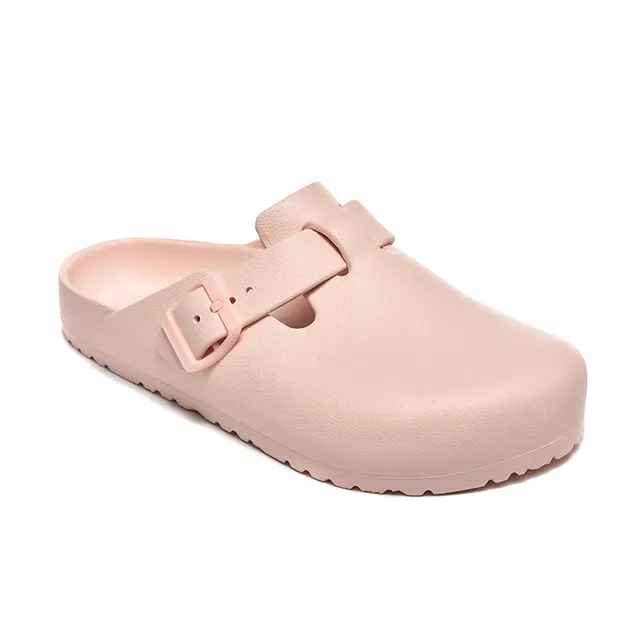 Birkenstock rosa Construção EVA moldada similar Tira única ajustável sabot 4
