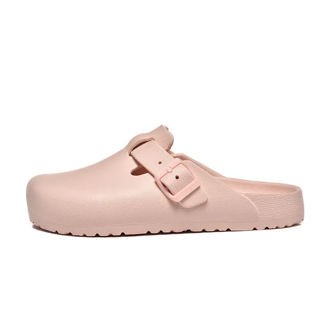 Birkenstock rosa Construção EVA moldada similar Tira única ajustável sabot 5
