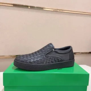 Bottega Veneta Andiamo কালো Intrecciato বুনা লোফার