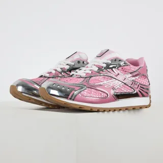 Bottega Veneta Cassette Sneaker Pink Silver Mesh Lifestyle Sneakers