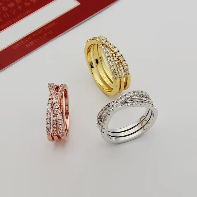 Cartier Juste un Clou Multi-Band Pavé 镶嵌钻石戒指 6
