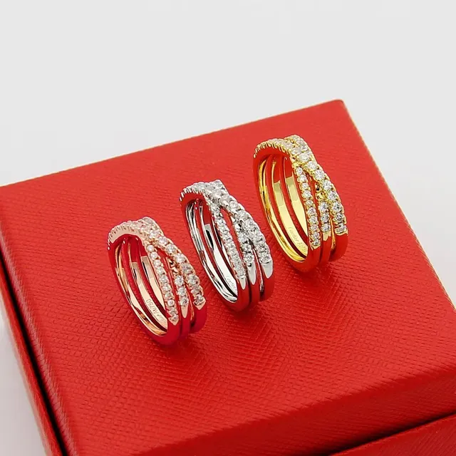 Cartier Juste un Clou Multi-Band Pavé 镶嵌钻石戒指 8