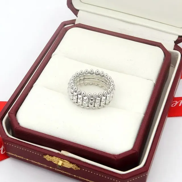 خاتم Cartier Juste un Clou ذهب وردي هرم مسامير 7