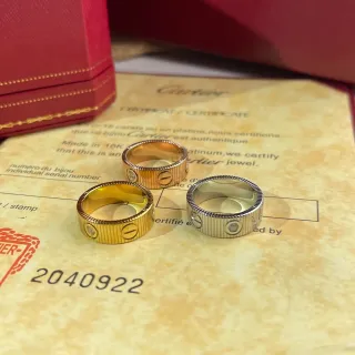 Cartier Love आंगट्ठी হলুদ সোনা গোলাপি সোনা সাদা সোনা