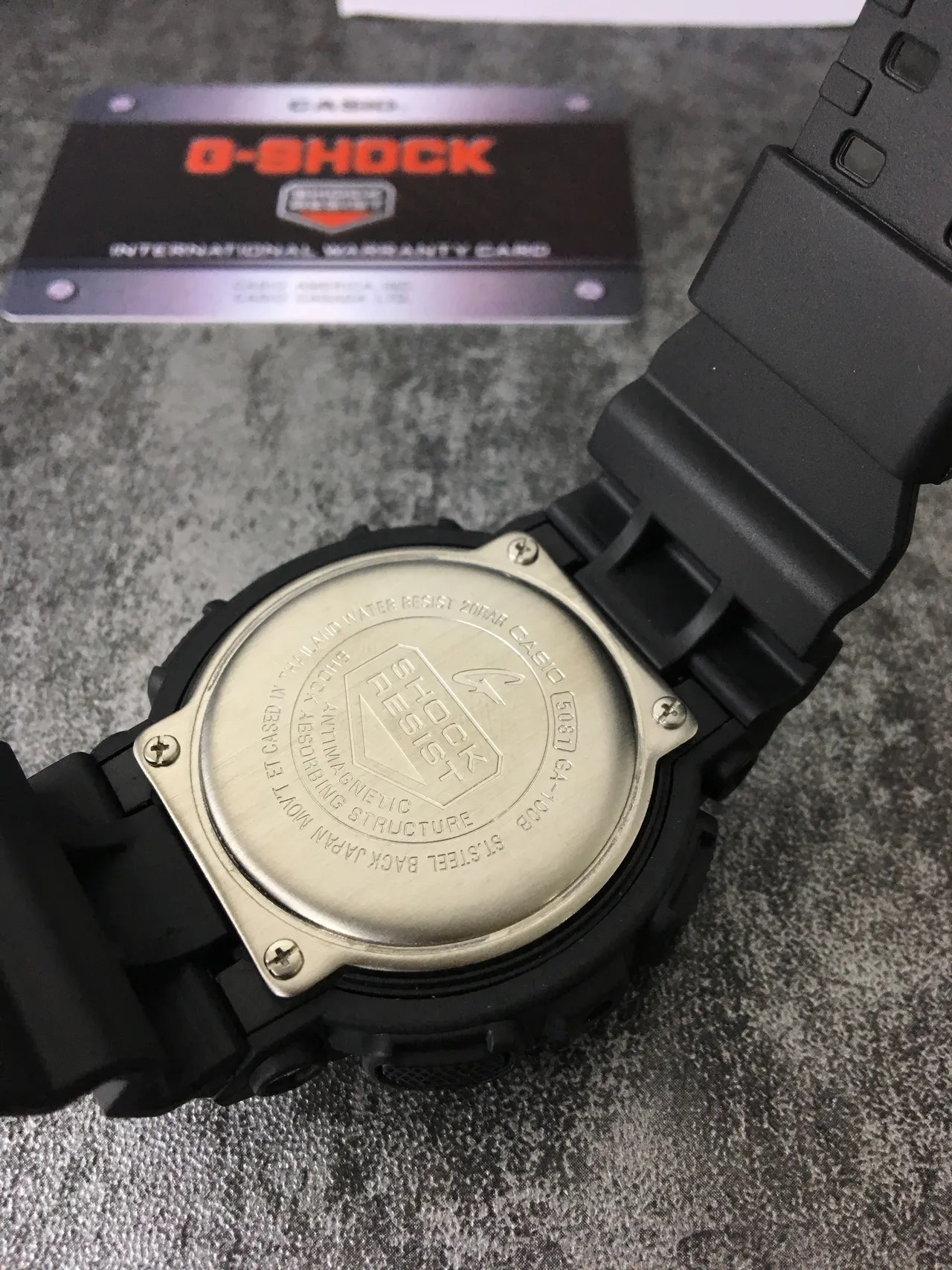 Casio G-Shock GA-100 Preto e Amarelo Relógio Esportivo 3