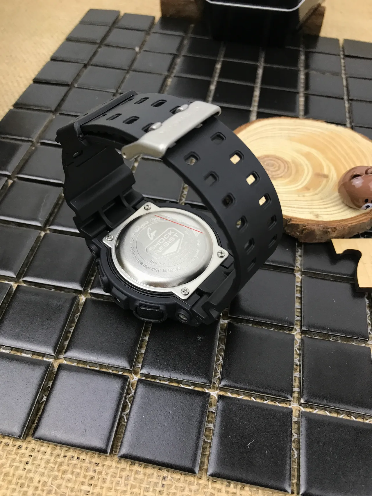 Casio G-Shock GA-100 Preto e Amarelo Relógio Esportivo 10