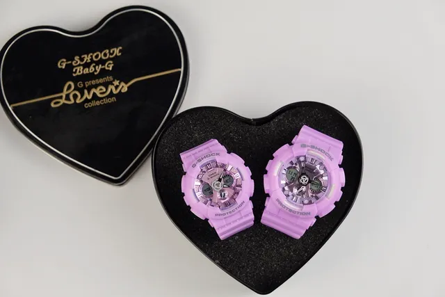 Casio G-Shock GA-110 लेवेंडर रेजिन एनालॉग-डिजिटल स्पोर्ट्स वॉच 2