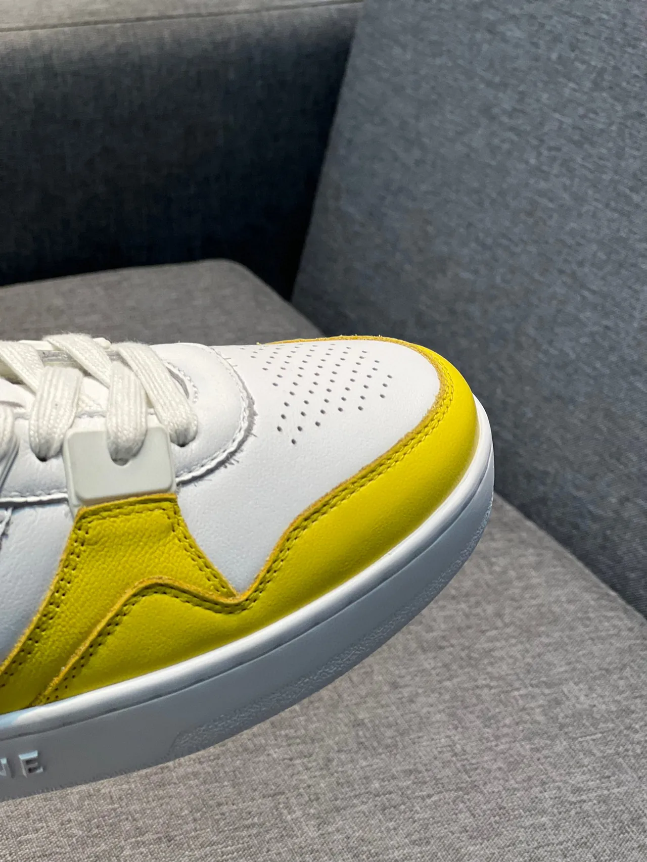 Celine CT-01 Zapatillas lifestyle amarillo y blanco 3