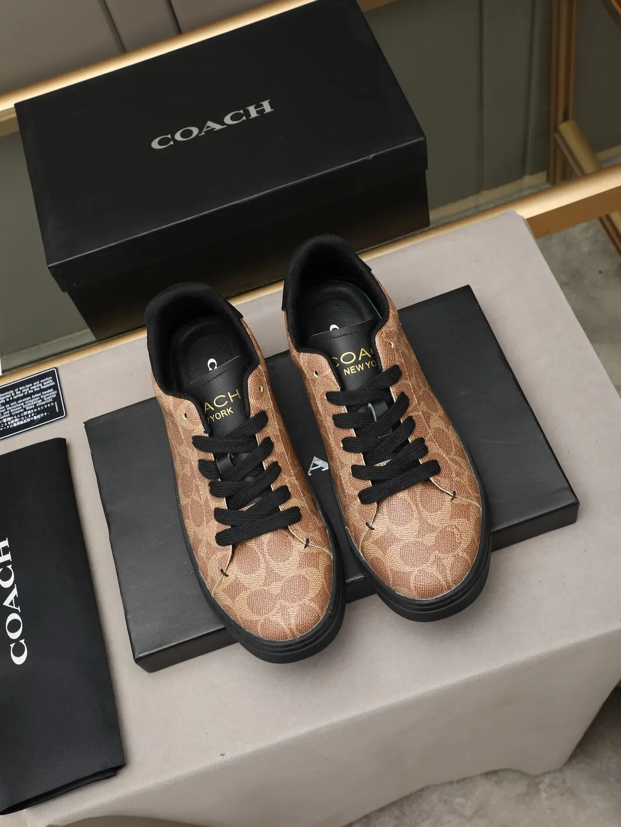 Zapatillas Lifestyle Coach Monograma Lona Low-Top 2