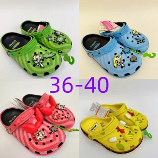 Crocs Classic Clog أخضر ليمون دوامة كلوق أطفال