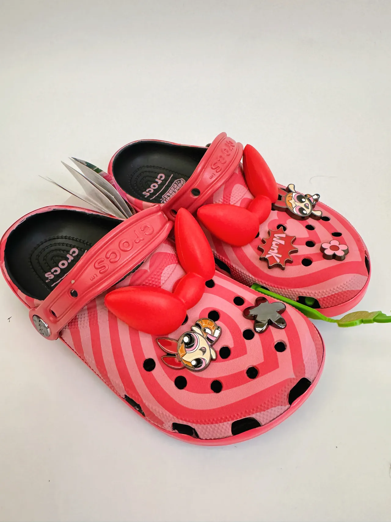 Crocs Classic Clog Vert Lime Tourbillon Sabot Enfants 5