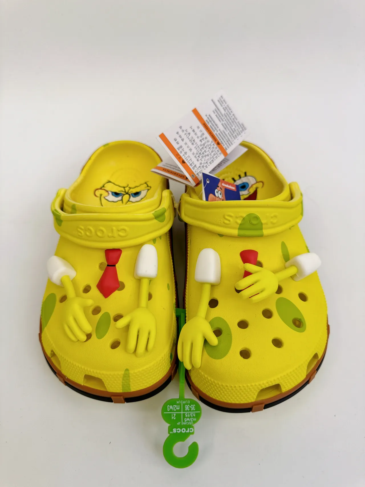 Crocs Classic Clog Vert Lime Tourbillon Sabot Enfants 11