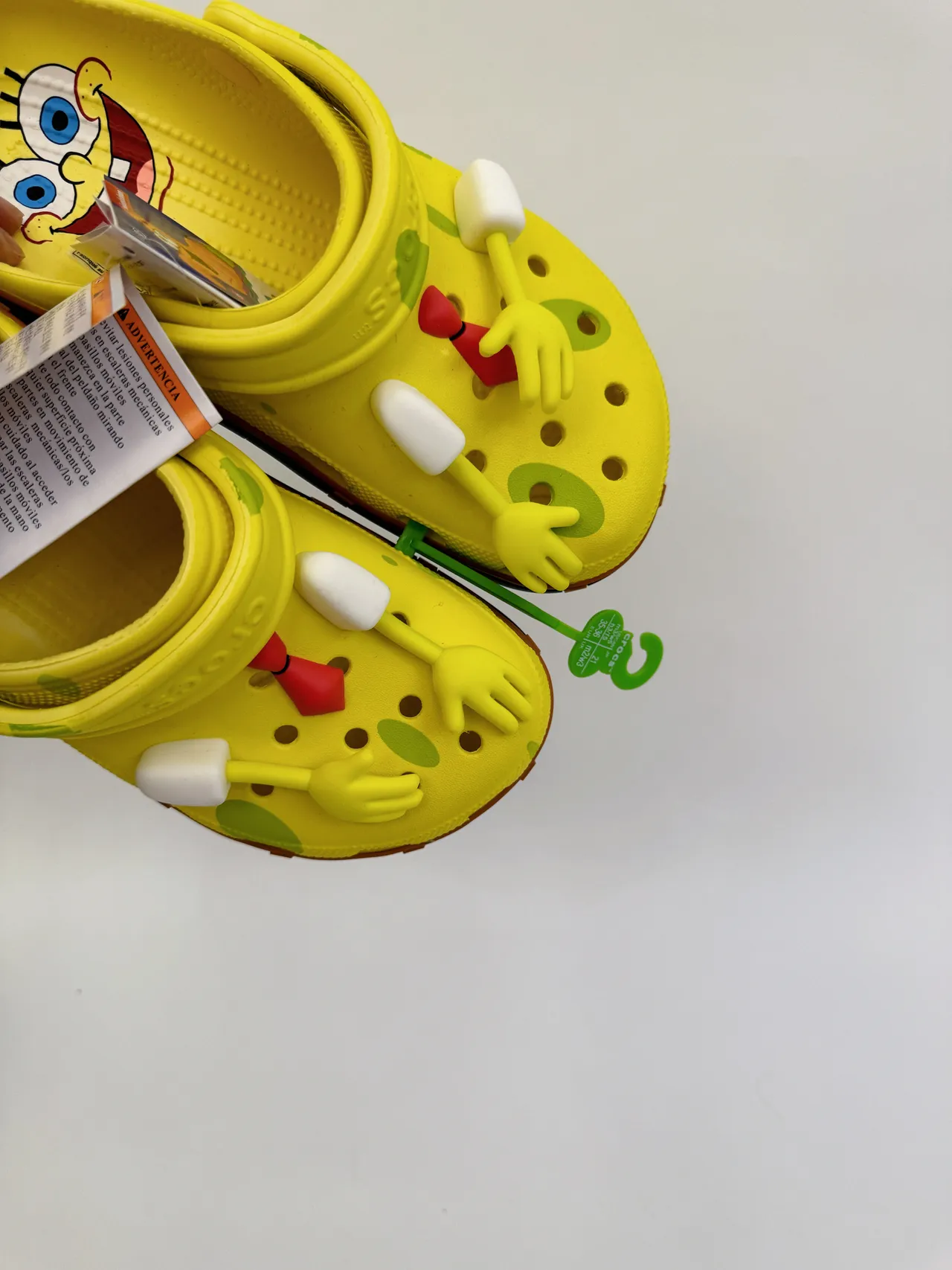 Crocs Classic Clog Vert Lime Tourbillon Sabot Enfants 13