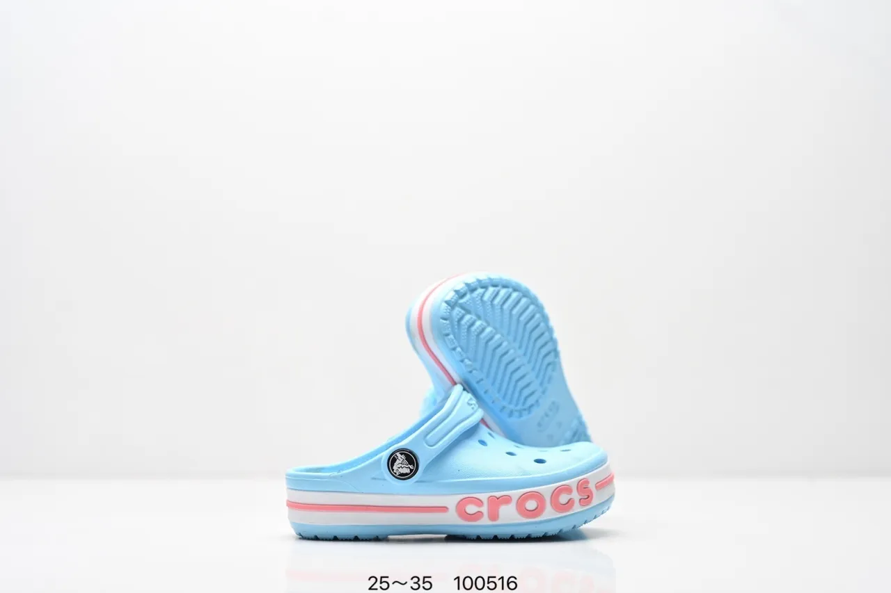 Crocs Classic Clog Pink Red Molded Foam Ventilated Clog 9