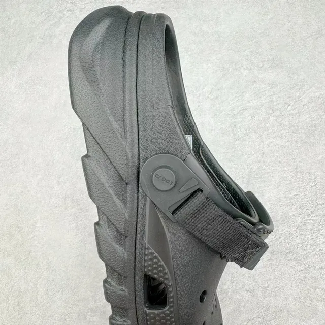 Crocs Echo Clog Negro Espuma Moldeada Clog 5