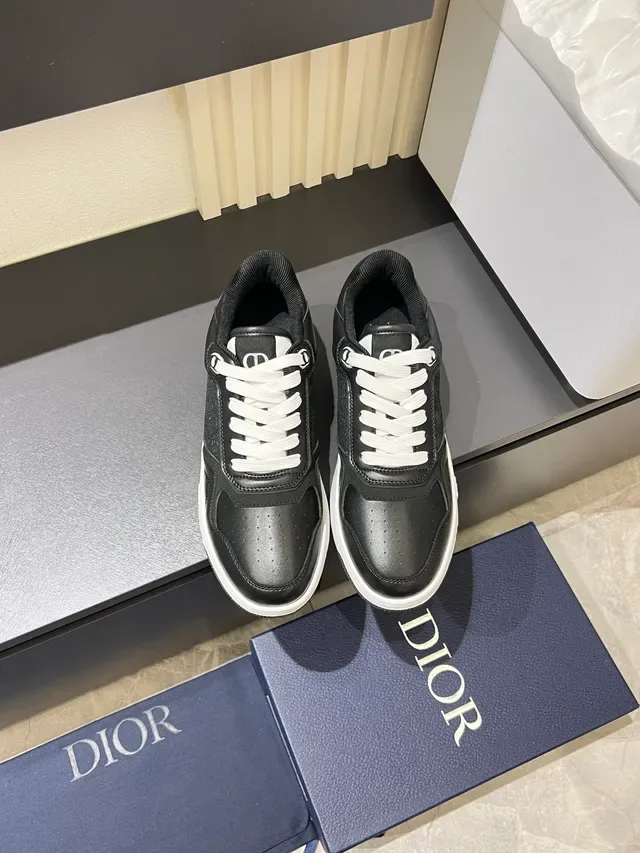 Dior B-Series কালো ও সাদা লাইফস্টাইল স্নিকার্স 5