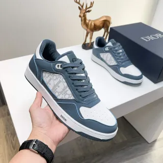 Dior B23 蓝白 Monogram 生活休闲鞋