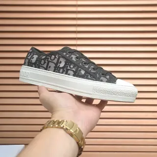 Dior B23 Monogram Mesh 白色平台生活款运动鞋