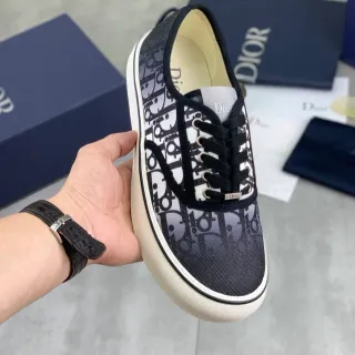 Dior B23 Chaussures Lifestyle en toile avec impression monogramme