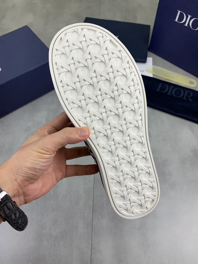 Dior B23 Chaussures Lifestyle en toile avec impression monogramme 2