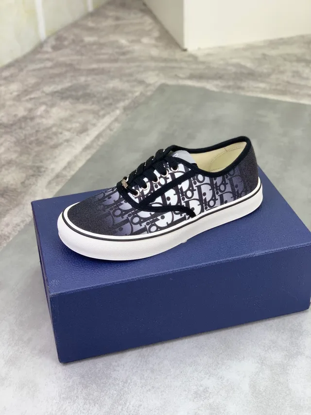 Dior B23 Chaussures Lifestyle en toile avec impression monogramme 4