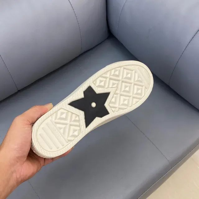 Dior B23 Off-White Canvas Lifestyle Sneakers 9
