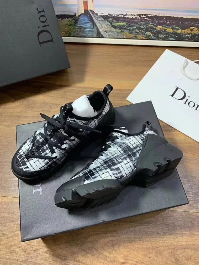 Dior B23 Sneakers Lifestyle Noir et Blanc à Carreaux 5