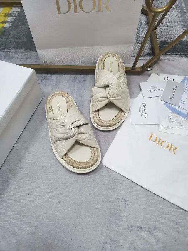Dior B27 حذاء منزلي مبطن مربوط بعقدة Off-White 3
