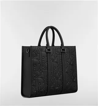 Dior Book Tote sac tote Beige et Navy Oblique Monogram 15