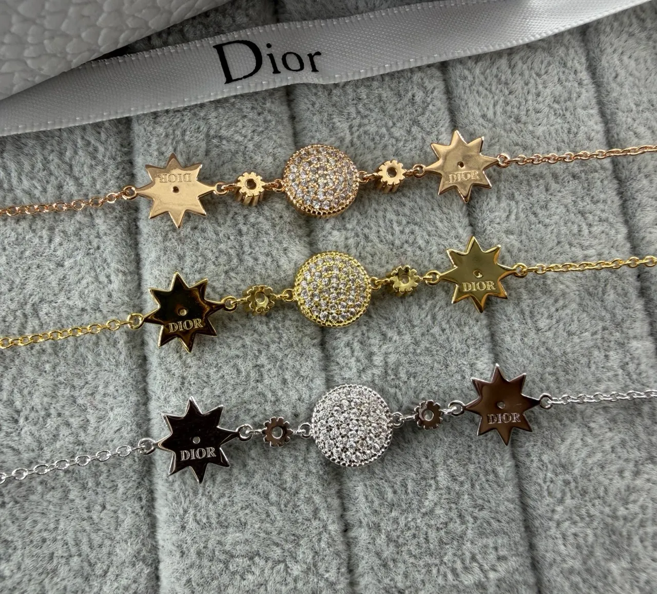 Dior Rose des Vents Star and Compass 水晶手链 2