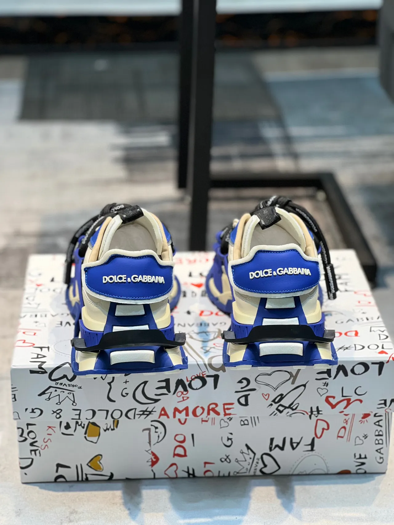 Dolce & Gabbana NS1 Zapatillas gruesas de múltiples correas 2