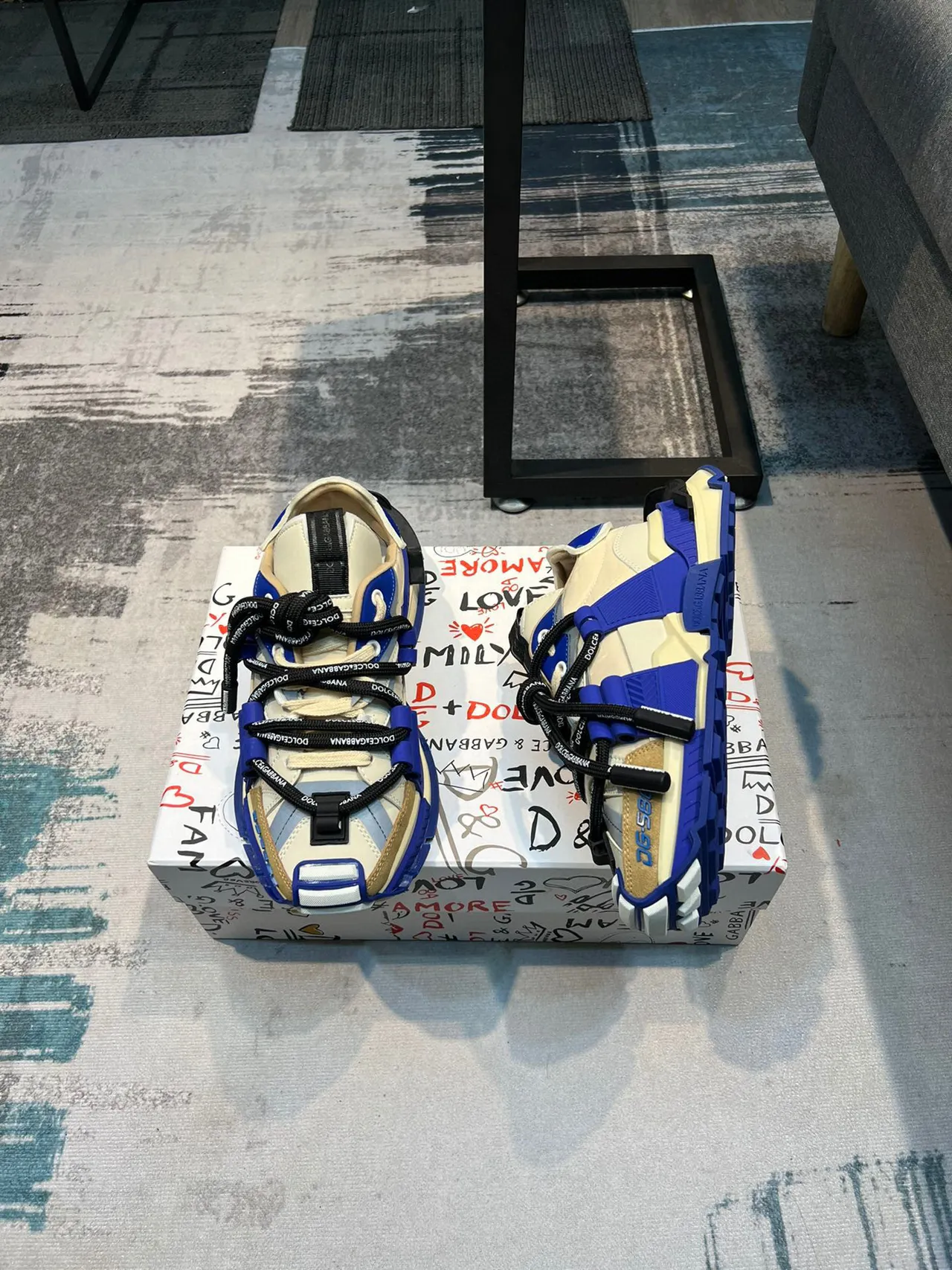 Dolce & Gabbana NS1 Zapatillas gruesas de múltiples correas 4
