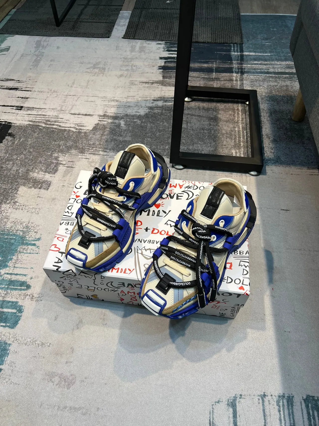 Dolce & Gabbana NS1 Zapatillas gruesas de múltiples correas 5