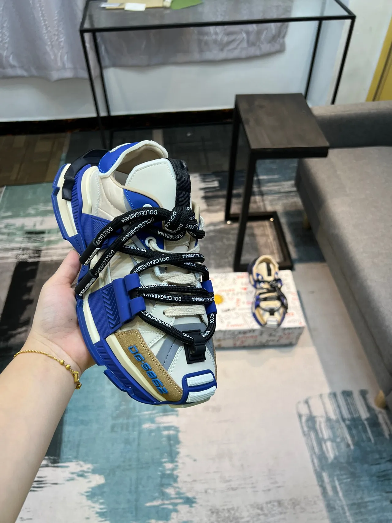 Dolce & Gabbana NS1 Zapatillas gruesas de múltiples correas 6